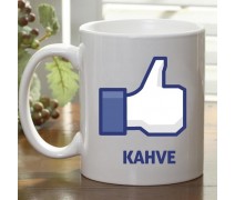 Facebook Like Kahve Kupası