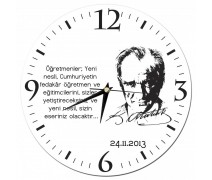 Mustafa Kemal Atatürk Duvar Saati 3