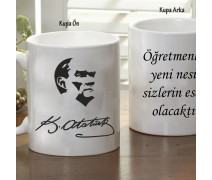 Mustafa Kemal Atatürk Kupa Bardak