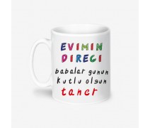 Babalar Gününe Özel Evimin Diregi Kupa Bardak