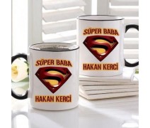 Kişiye Özel Sihirli Kupa ( Süper Baba )