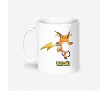 Kişiye Özel Pokemon Raichu Tasarımlı Kupa Bardak