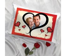 Kişiye Özel Fotoğraflı Seni Seviyorum Yastık