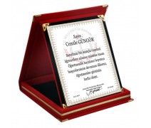 Öğretmenler Gününe Özel Plaket