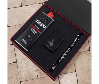 Isme Ozel Osmanli Tugrasi Tasarimli Zippo Cakmak Tesbih Seti Hediye Kervanim